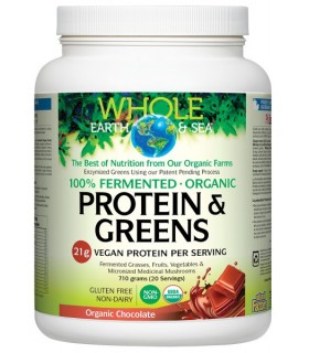 Chocolat biologique fermenté et légumes verts, 710 g | Safest & Easiest Shopping Vitamins Online | VITASHOP