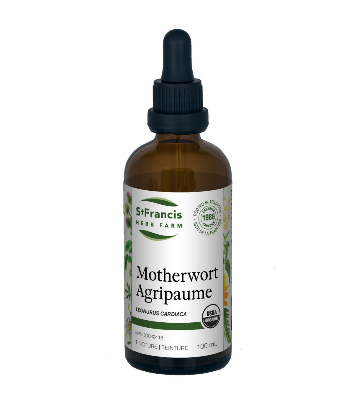 St. Francis Herb Farm Motherwort 100 mL | Unbeatable Prices, Daily Deals | VITASHOP