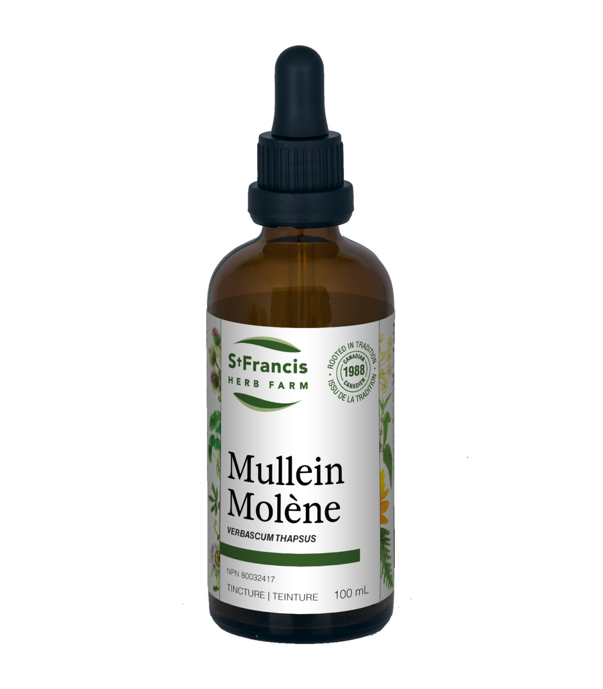 St. Francis Herb Farm Mullein 100 mL | Unbeatable Prices, Daily Deals | VITASHOP
