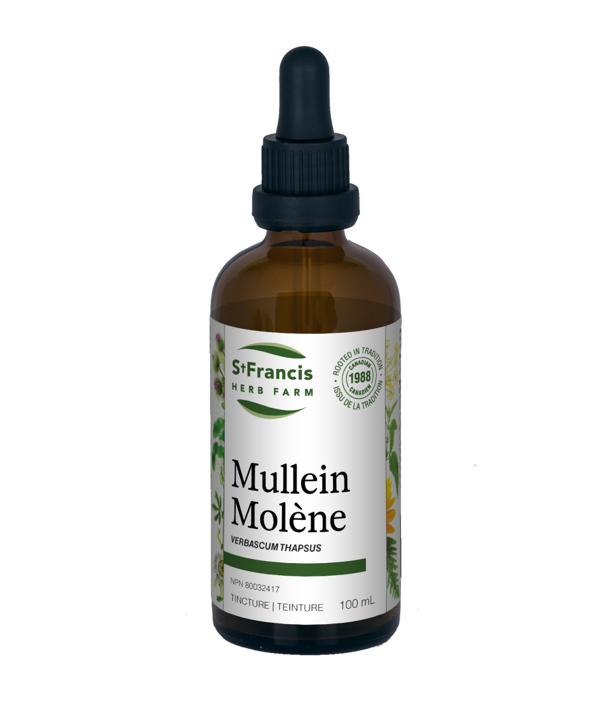 St. Francis Herb Farm Mullein 100 mL | Unbeatable Prices, Daily Deals | VITASHOP
