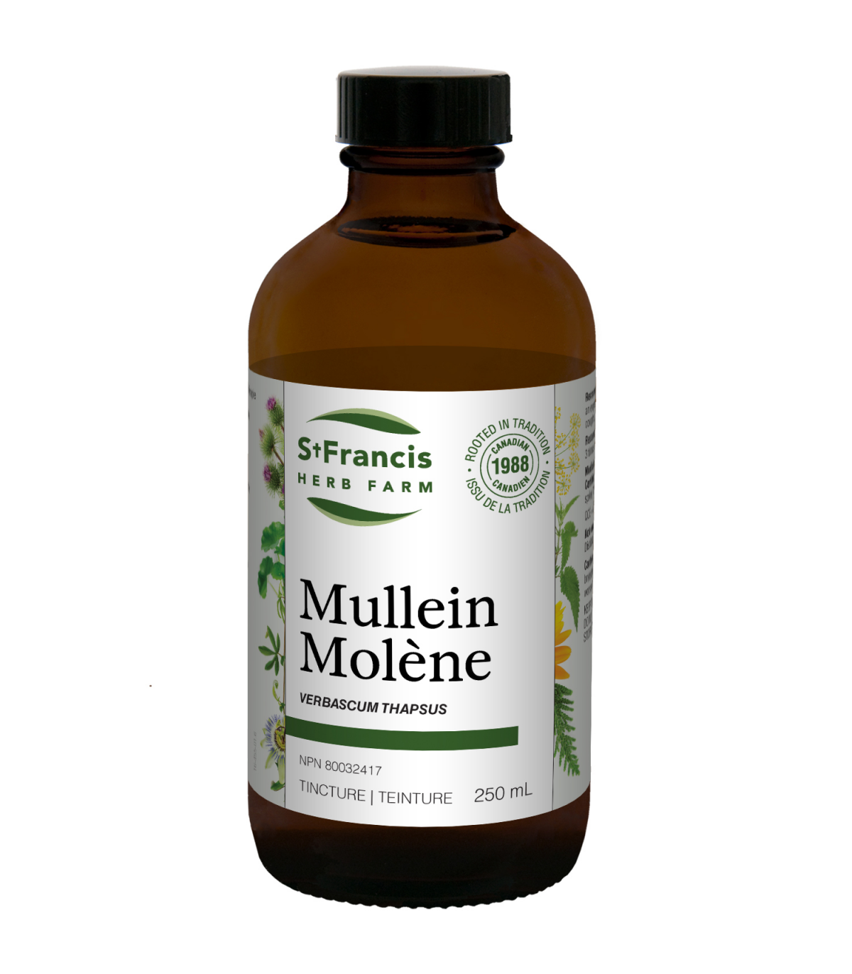 St. Francis Herb Farm Mullein 250 mL | Unbeatable Prices, Daily Deals | VITASHOP