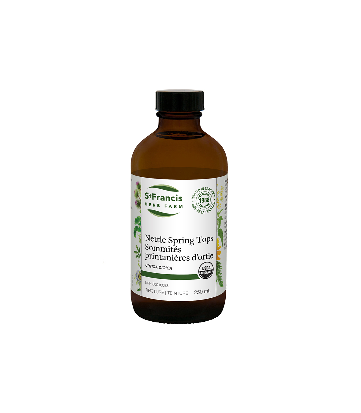 St. Francis Herb Farm Nettle Spring Tops 250 mL | Unbeatable Prices, Daily Deals | VITASHOP