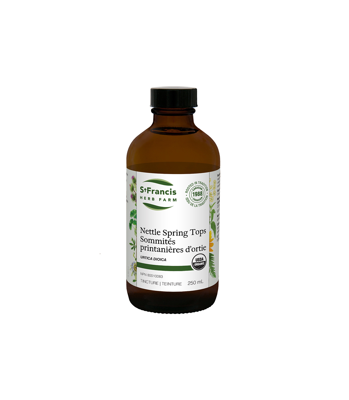 St. Francis Herb Farm Nettle Spring Tops 250 mL | Unbeatable Prices, Daily Deals | VITASHOP