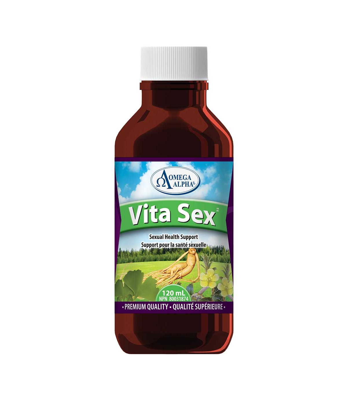 Omega Alpha Vita Sex Natural 120 ml | Unbeatable Prices, Daily Deals | VITASHOP