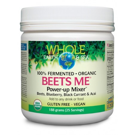 Betteraves Me Power-up Mixer Betteraves, Myrtille, Cassis & Acai, 188 g | Safest & Easiest Shopping Vitamins Online | VITASHOP