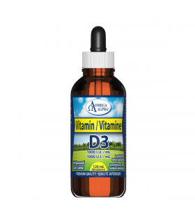 Omega Alpha Vitamin D3 1000 IU Unoured 120 ml | Unbeatable Prices, Daily Deals | VITASHOP