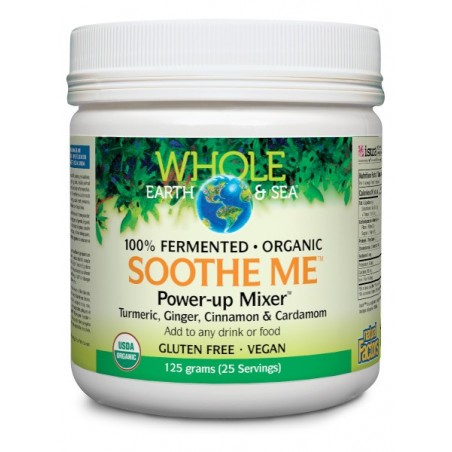 Whole Earth & Sea 홀 어스앤씨 Soothe Me 파워업 믹서, 125g | 매일 업데이트되는 특가 상품 | VITASHOP