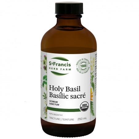 St. Francis Herb Farm Holy Basil 250 mL | Unbeatable Prices, Daily Deals | VITASHOP