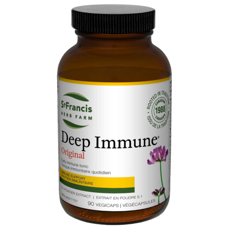 St. Francis Herb Farm Deep Immune Original (5:1 Extract) 90 Capsules | 每天不同折扣, 全网最低价格 | 种类齐全的保健品店铺 VITASHOP, 只有你想不到, 没有你买不到 !