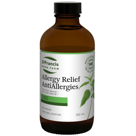 St. Francis Herb Farm Allergy Relief with Deep Immune 250 mL | 每天不同折扣, 全网最低价格 | 种类齐全的保健品店铺 VITASHOP, 只有你想不到, 没有你买不到 !