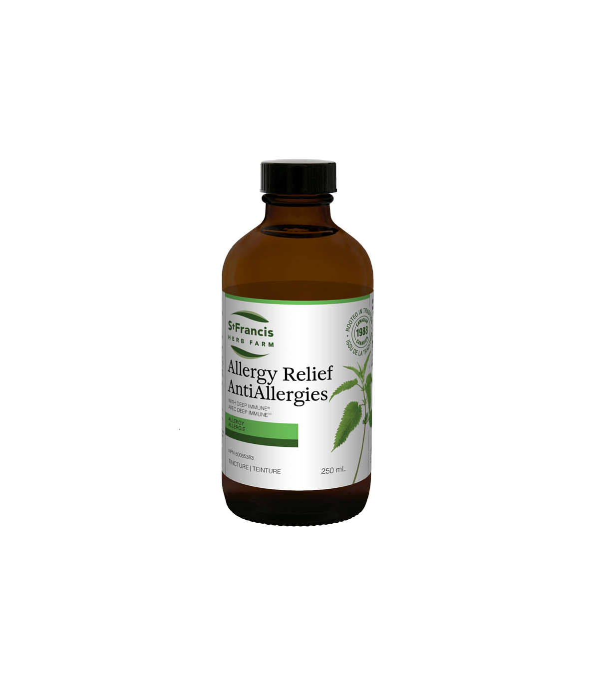 St. Francis Herb Farm Allergy Relief with Deep Immune 250 mL | 每天不同折扣, 全网最低价格 | 种类齐全的保健品店铺 VITASHOP, 只有你想不到, 没有你买不到 !