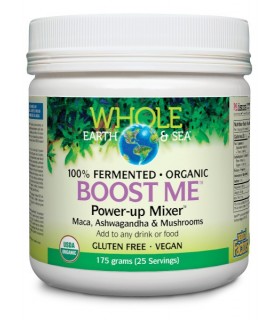 Whole Earth & Sea Boost Me Power-up Mixer Maca, Ashwagandha & Mushrooms, 175 g | 每天不同折扣, 全网最低价格 | 种类齐全的保健品店铺 VITASHOP, 只有你想不到, 没