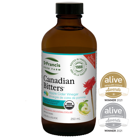 St. Francis Herb Farm Canadian Bitters 250 mL | Unbeatable Prices, Daily Deals | VITASHOP