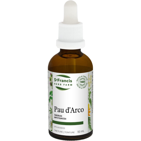 St. Francis Herb Farm Pau D'Arco 50 mL | Unbeatable Prices, Daily Deals | VITASHOP