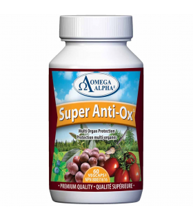 Omega Alpha Super Anti‐Ox 60 Vagi Capsules | Unbeatable Prices, Daily Deals | VITASHOP