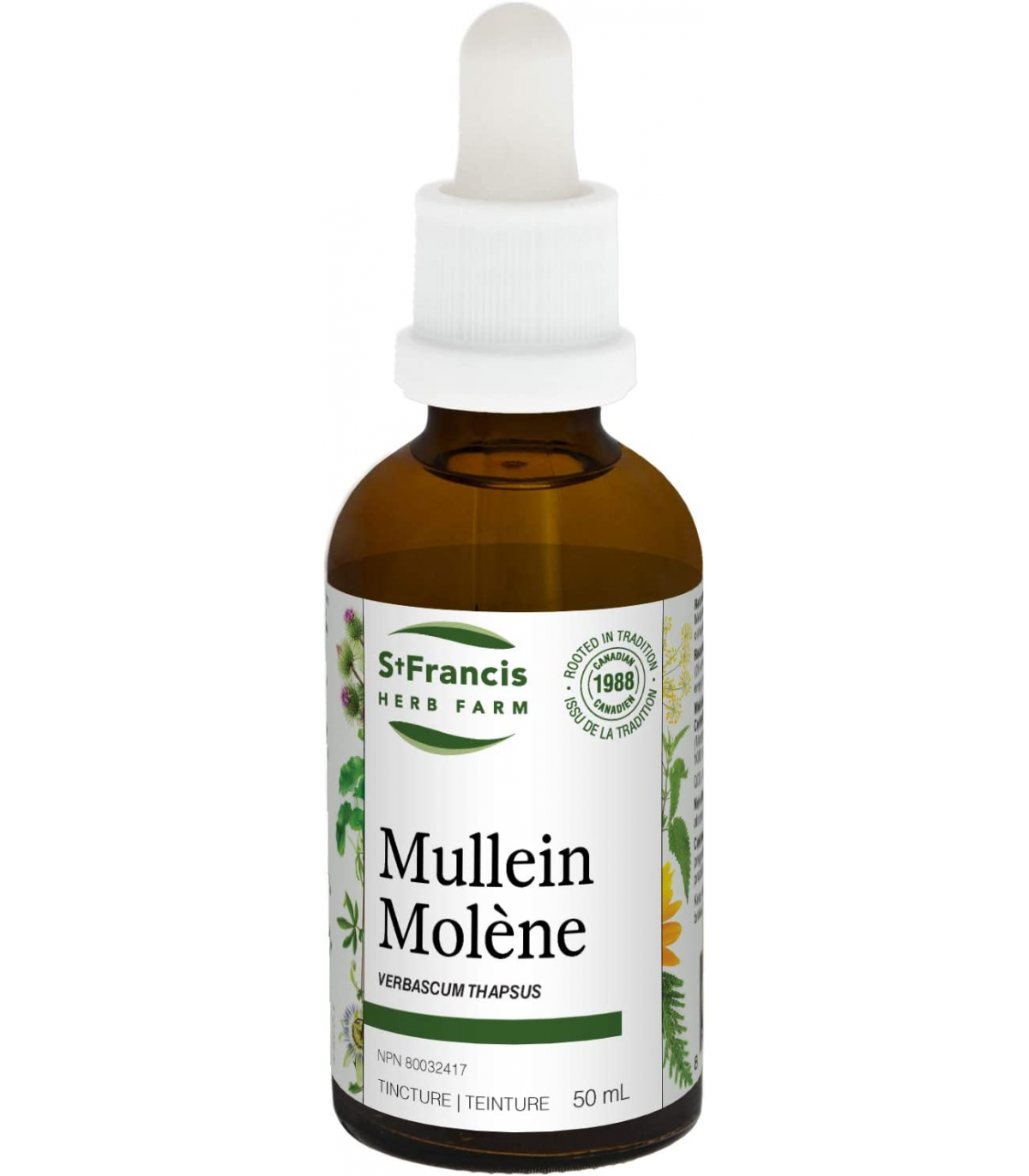 St. Francis Herb Farm Mullein 50 mL | Unbeatable Prices, Daily Deals | VITASHOP