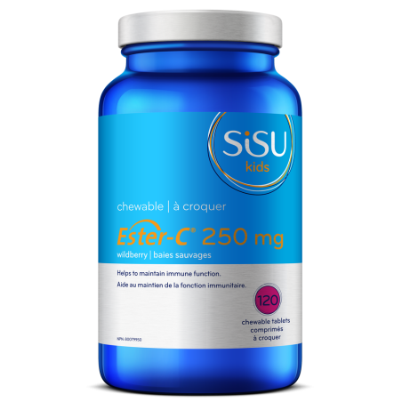 SISU 시수 어린이 에스테르-C 250 mg 베리 120 츄어블 정제 | 매일 업데이트되는 특가 상품 | VITASHOP