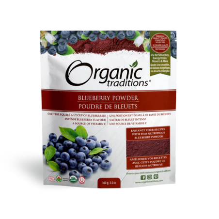 Blueberry Powder Cold Dried 100 g | Safest & Easiest Shopping Vitamins Online | VITASHOP