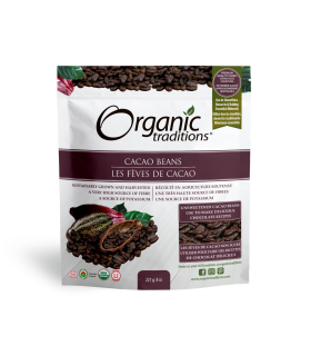 Organic Traditions Cacao Beans 227 g | Unbeatable Prices, Daily Deals | VITASHOP