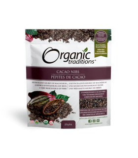 Organic Traditions Cacao Nibs 227 g | Unbeatable Prices, Daily Deals | VITASHOP