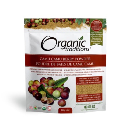 Organic Traditions Camu Camu Berry Powder 100 g | 每天不同折扣, 全网最低价格 | 种类齐全的保健品店铺 VITASHOP, 只有你想不到, 没有你买不到 !