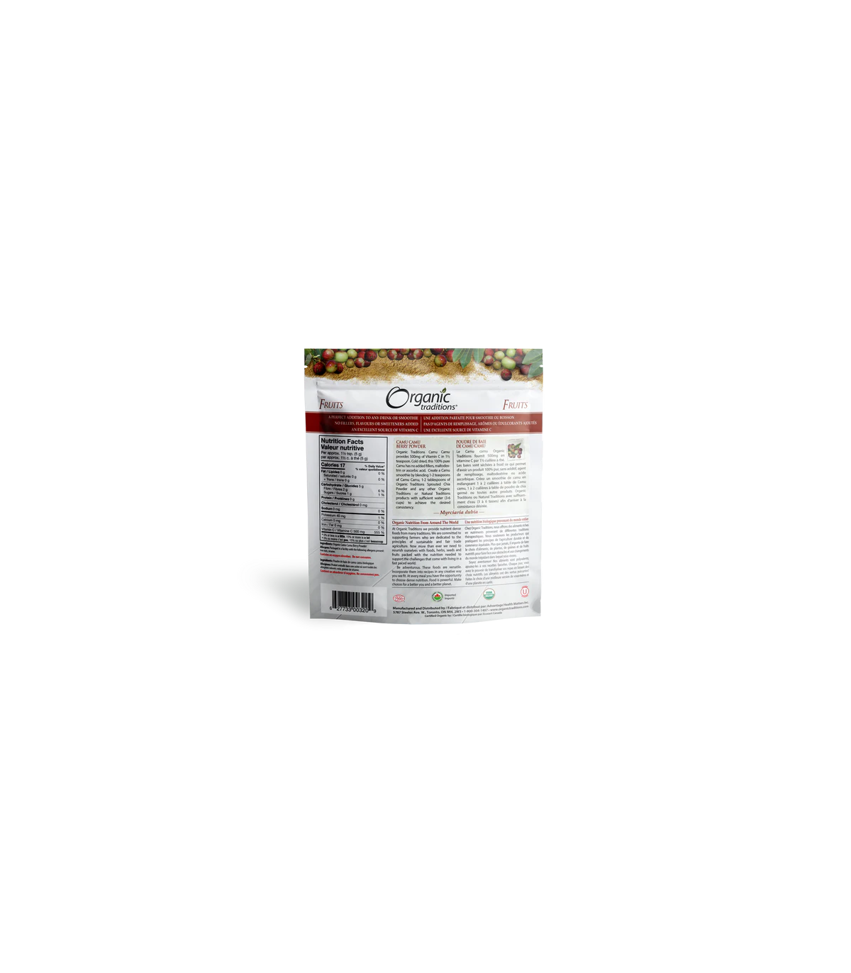 Organic Traditions Camu Camu Berry Powder 100 g | 每天不同折扣, 全网最低价格 | 种类齐全的保健品店铺 VITASHOP, 只有你想不到, 没有你买不到 !