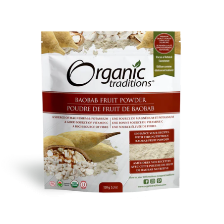 Organic Traditions Baobab Fruit Powder 150 g | Unbeatable Prices, Daily Deals | VITASHOP