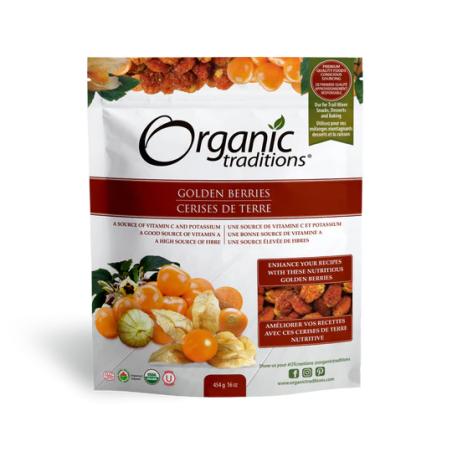 Organic Traditions 오가닉 트래디션 골든(잉카) 베리 454g | 매일 업데이트되는 특가 상품 | VITASHOP