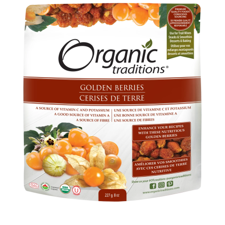 Organic Traditions 오가닉 트래디션 골든(잉카) 베리 227g | 매일 업데이트되는 특가 상품 | VITASHOP