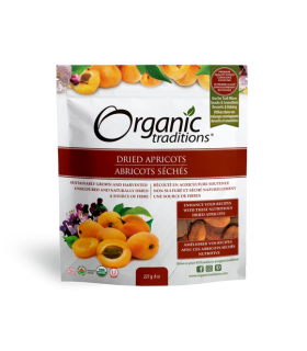 Organic Traditions Apricots Dried 227 g | Unbeatable Prices, Daily Deals | VITASHOP