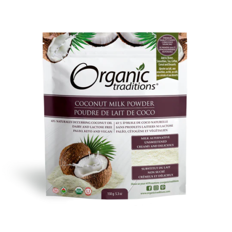 Organic Traditions 오가닉 트래디션 코코넛 밀크 파우더 150g | 매일 업데이트되는 특가 상품 | VITASHOP