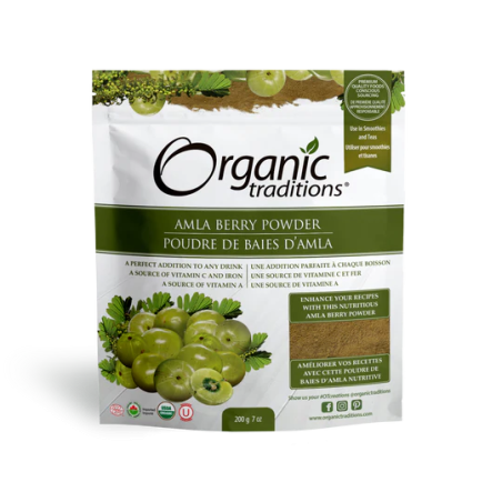 Organic Traditions Amla Berry Powder 200 g | Unbeatable Prices, Daily Deals | VITASHOP