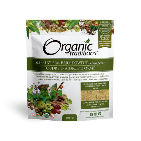 Organic Traditions Slippery Elm Bark Powder 200 g | 每天不同折扣, 全网最低价格 | 种类齐全的保健品店铺 VITASHOP, 只有你想不到, 没有你买不到 !