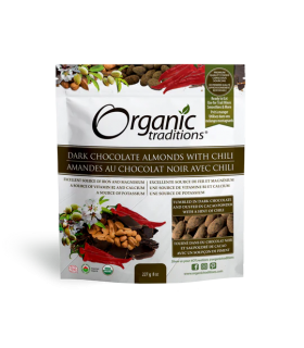 Almonds Dark Chocolate With Chili 227 g | Safest & Easiest Shopping Vitamins Online | VITASHOP