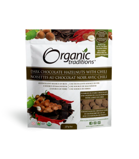 Organic Traditions Hazelnuts Dark Chocolate W Chili 227 g | 每天不同折扣, 全网最低价格 | 种类齐全的保健品店铺 VITASHOP, 只有你想不到, 没有你买不到 !