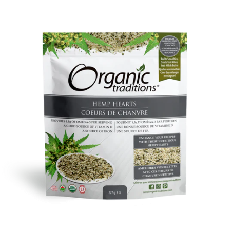 Organic Traditions 오가닉 트래디션 대마 하트 227g | 매일 업데이트되는 특가 상품 | VITASHOP