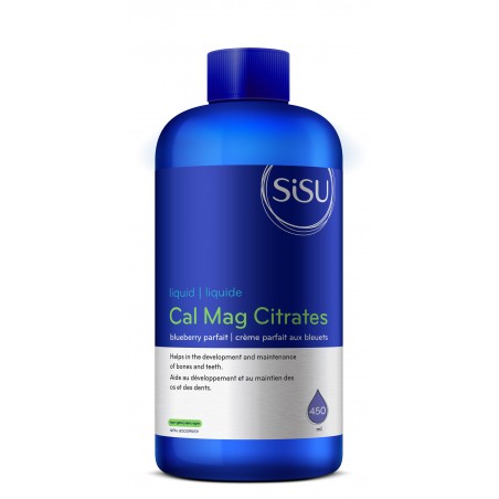 SISU 시수 Cal Mag Citrates Liquid with D3 블루베리 파르페 450mL | 매일 업데이트되는 특가 상품 | VITASHOP