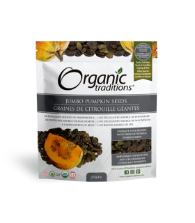 Pumpkin Seeds Jumbo 227 g | Safest & Easiest Shopping Vitamins Online | VITASHOP