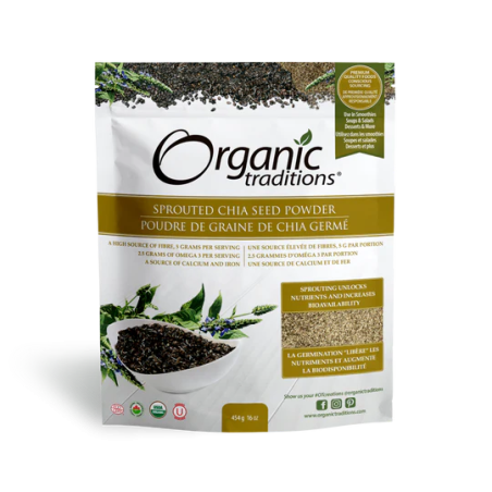 Organic Traditions 오가닉 트래디션 발아 치아 454g | 매일 업데이트되는 특가 상품 | VITASHOP