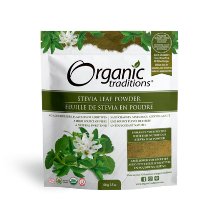 Organic Traditions 오가닉 트래디션 스테비아 파우더 그린 리프 100g | 매일 업데이트되는 특가 상품 | VITASHOP