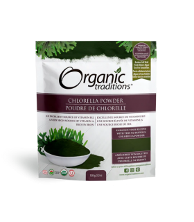 Organic Traditions Chlorella Powder 150 g | Unbeatable Prices, Daily Deals | VITASHOP