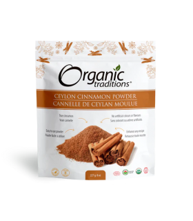 Organic Traditions Ceylon Cinnamon Powder 227 g | Unbeatable Prices, Daily Deals | VITASHOP