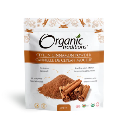 Organic Traditions Ceylon Cinnamon Powder 227 g | 每天不同折扣, 全网最低价格 | 种类齐全的保健品店铺 VITASHOP, 只有你想不到, 没有你买不到 !