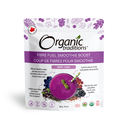 Organic Traditions Fibre Fuel Berry 300 g | Unbeatable Prices, Daily Deals | VITASHOP