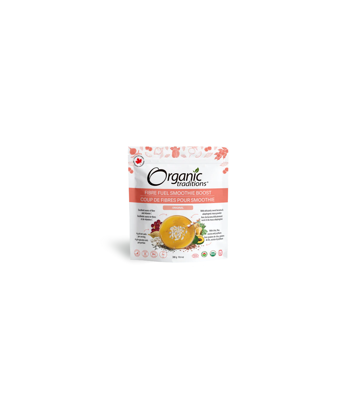 Organic Traditions Fibre Fuel Original 300 g | Unbeatable Prices, Daily Deals | VITASHOP