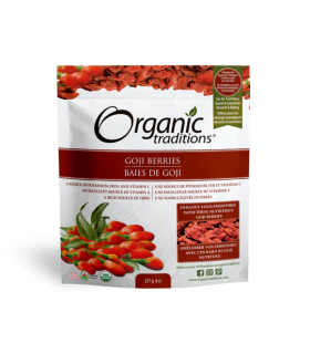 Organic Traditions Goji Berries 227 g | Unbeatable Prices, Daily Deals | VITASHOP