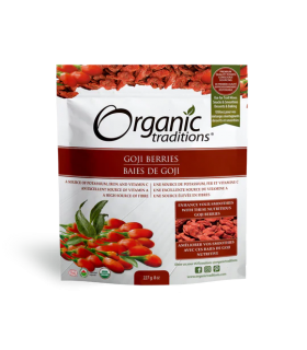 Organic Traditions Goji Berries 227 g | Unbeatable Prices, Daily Deals | VITASHOP