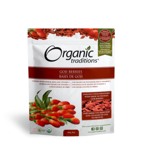 Organic Traditions Goji Berries 454 g | Unbeatable Prices, Daily Deals | VITASHOP