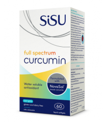 SISU Full Spectrum Curcumin, 60 Liquid Soft Gels | Unbeatable Prices, Daily Deals | VITASHOP