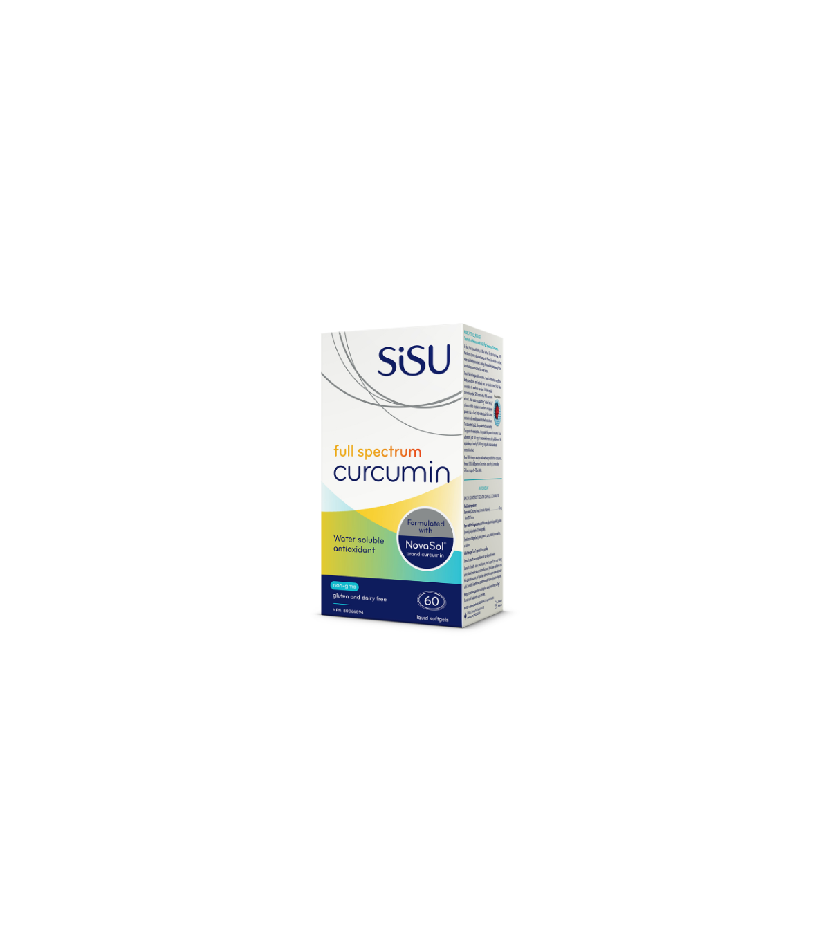 SISU Full Spectrum Curcumin, 60 Liquid Soft Gels | Unbeatable Prices, Daily Deals | VITASHOP